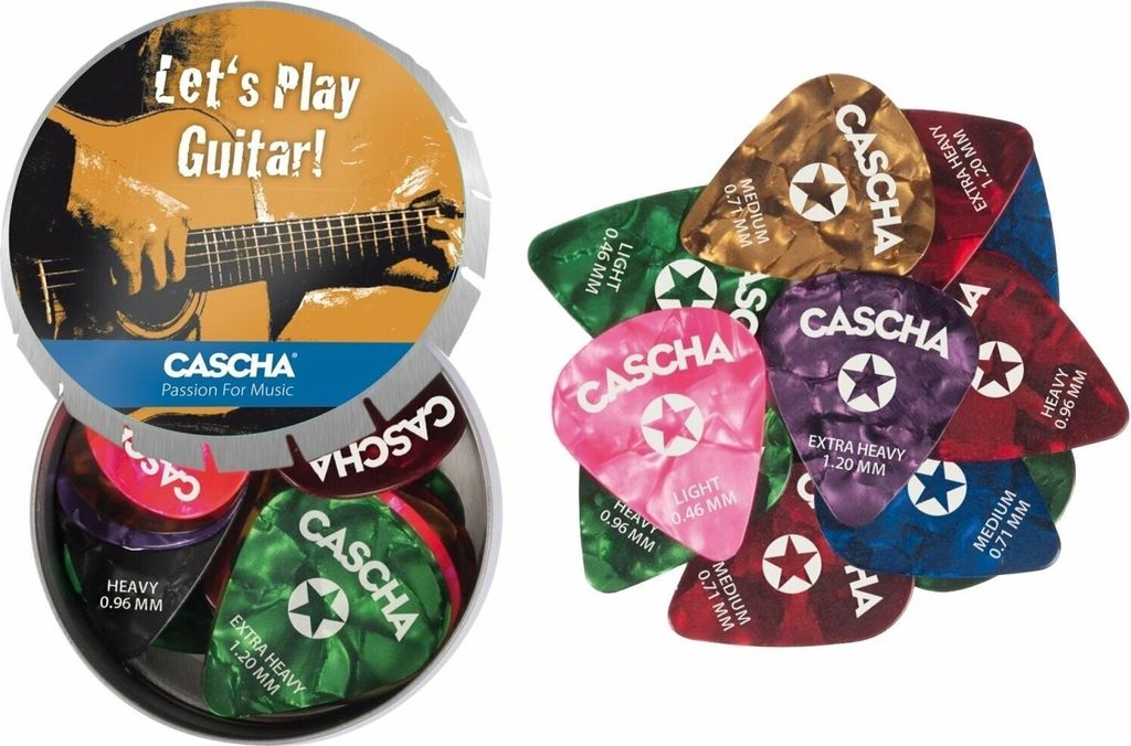 Cascha HH 2293 Guitar Pick Box Set (Mixed) Produktbild 