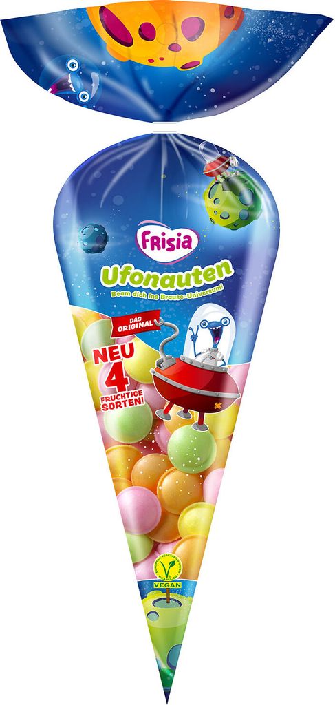 Frisia Ufonauten Original Brause Ufo Vegan 78g Produktbild 