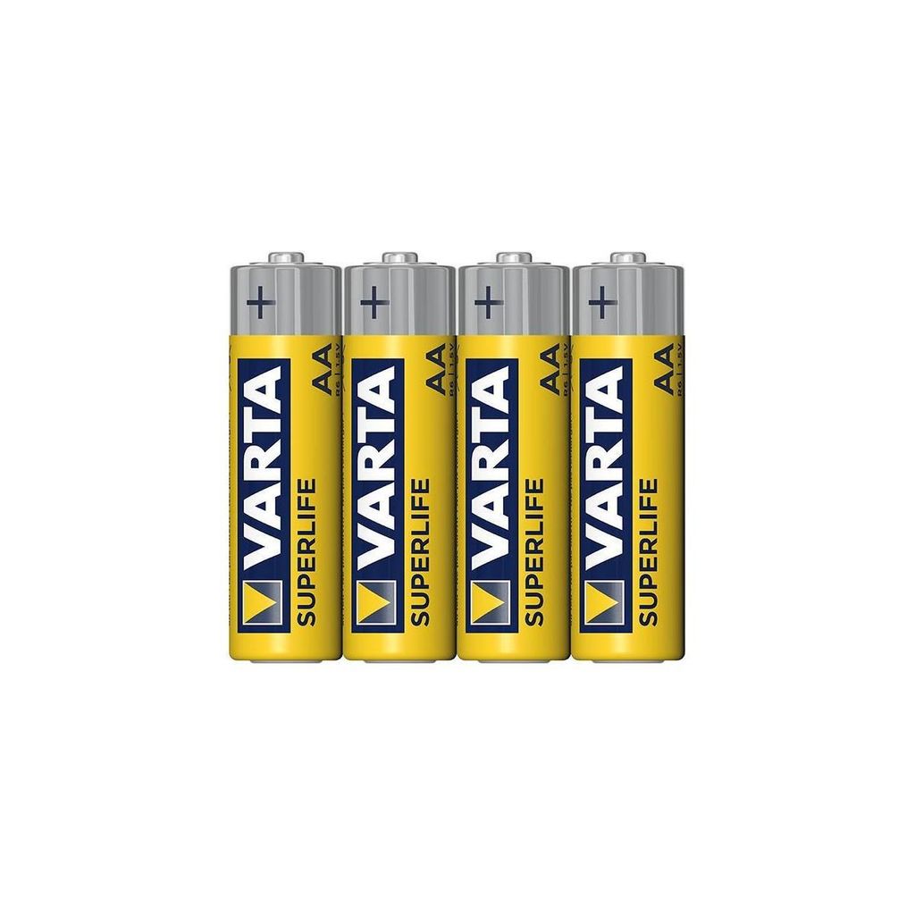 Varta Superlife Batterien AA 4 Stück in Folie