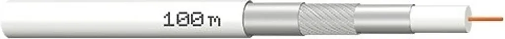 Câble coaxial pour parabole et décodeur TV Megasat 100m 120dB