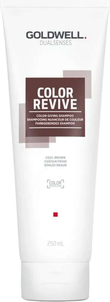 Shampoing Cool Brown Goldwell Dualsenses soin éclat reflets froids 250ml
