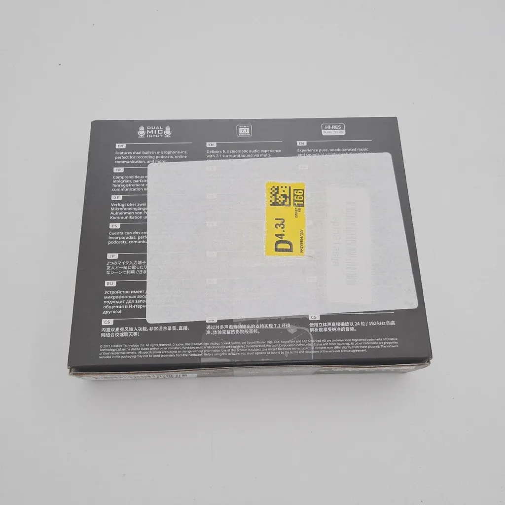 Scheda audio Creative Sound Blaster Audigy Rx Pci-E - 14