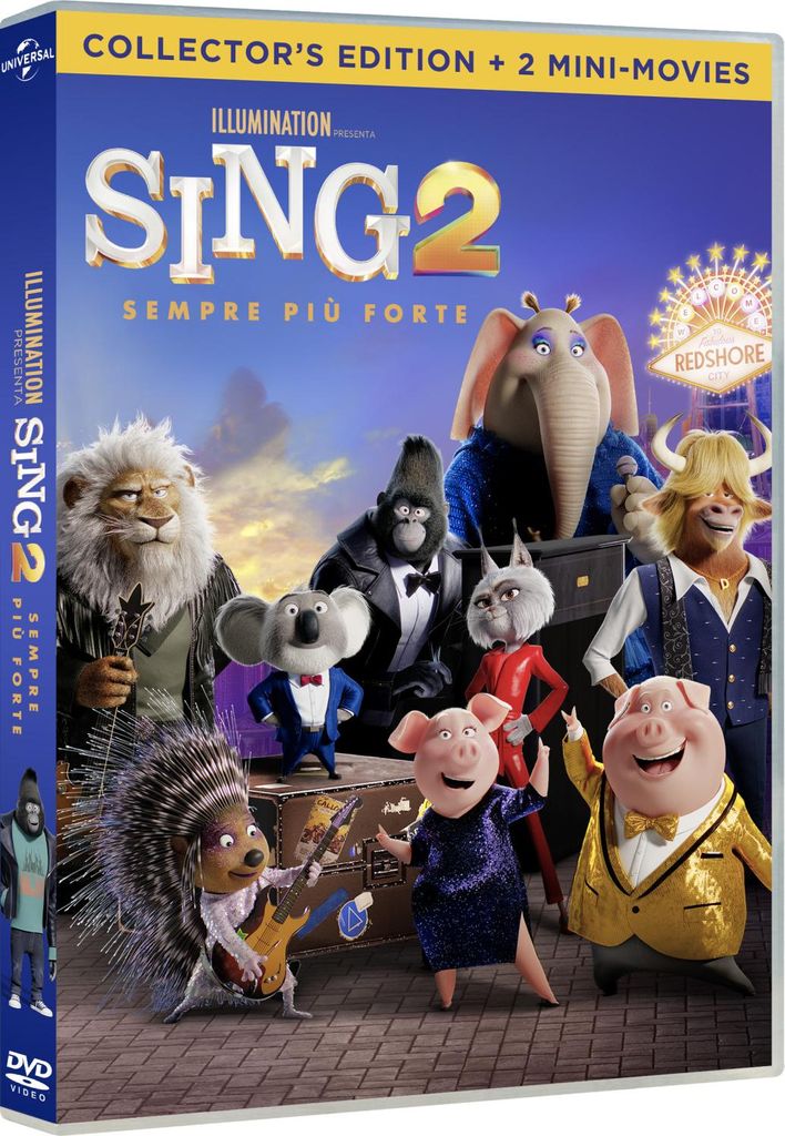 Universal Pictures Sing 2 - Sempre Piu' Forte, Film, DVD, Garth Jennings, 07/04/2022, 1 Disks, Animation