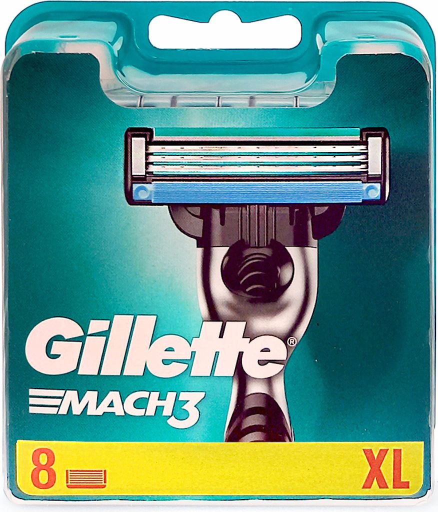 Gillette Mach 3, Muži, Gillette, Mach 3, 8 kusov Obrázok produktu 