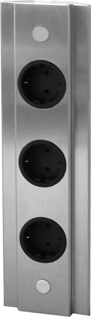 THEBO Energie-Ecksäule ST 3072/320/3 aus Edelstahl mit 3 Produktbild 