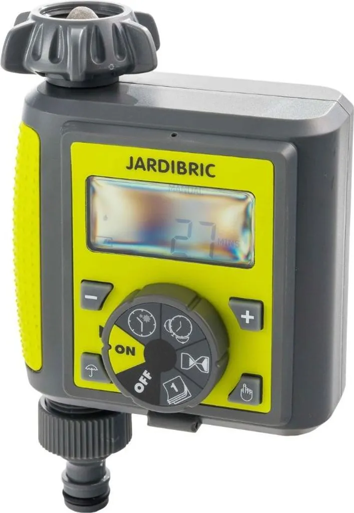 Programmateur d'arrosage Jardibric PNRAD à pile, simple et fiable
