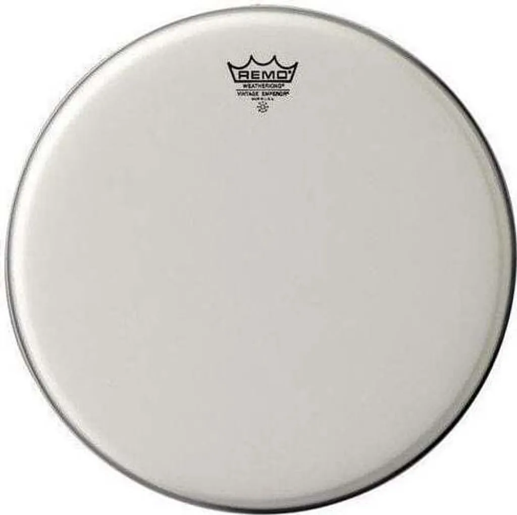 Remo Vintage Emperor Coated 16 Peau Double Pli Sablée Haute Densité