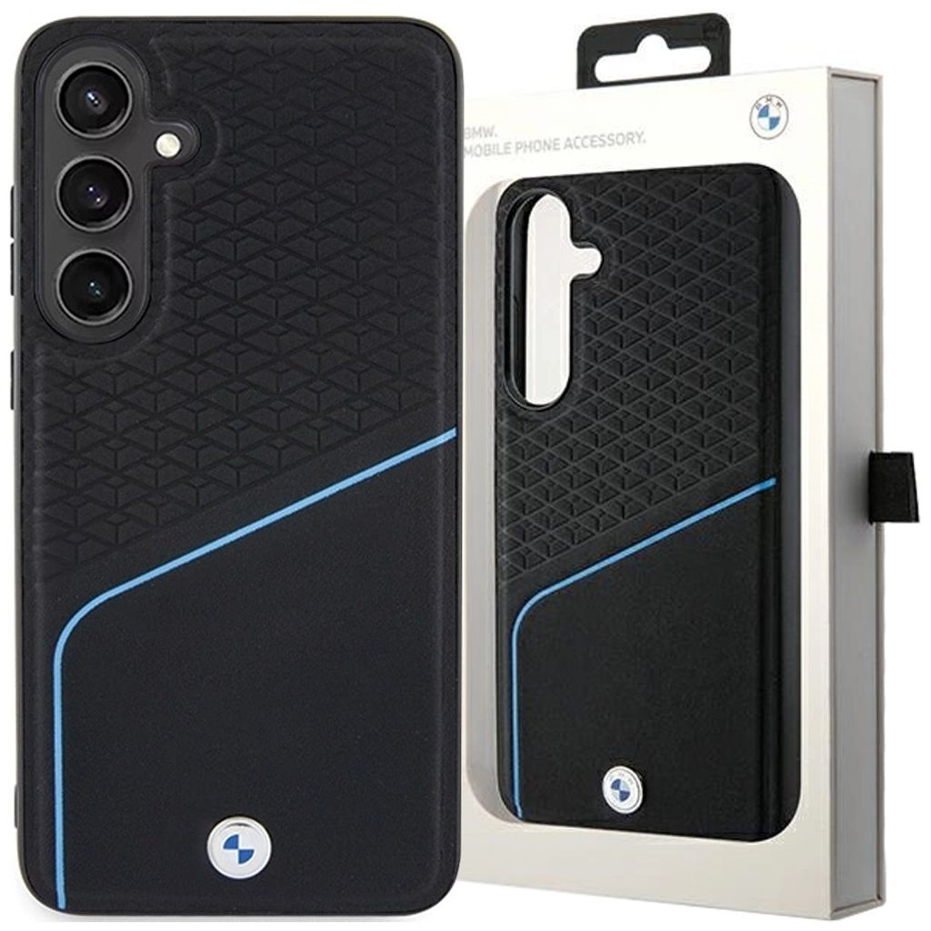 BMW Signature Leather Textured & Line MagSafe - Samsung Produktbild 