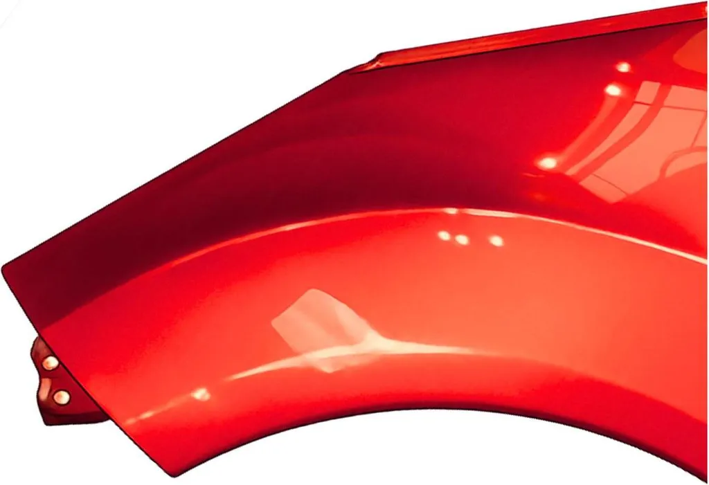 Aile gauche Ford Fiesta 2008-2017 peinte couleur Tango code 3RSE - 2
