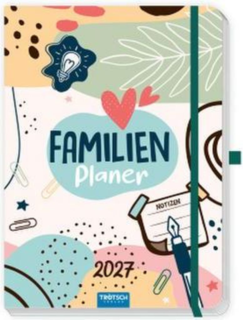 TRÖTSCH - Wochenbuch Familienplaner 2027 Produktbild 