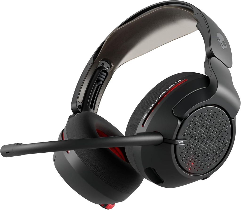 Over-Ear Wireless Gaming Headset mit THX Spatial Audio, Multi-Sensory Bass, abnehmbarem Mikrofon, Ultra-Low-Latency und Multi-Plattform-Kompatibili...