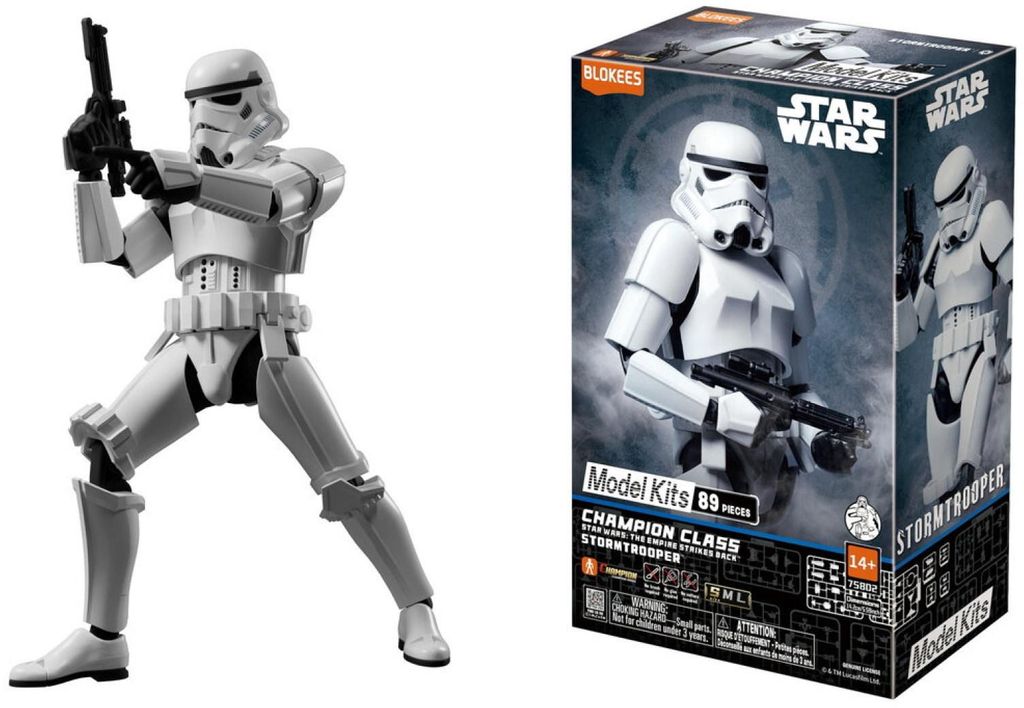 Blokees Star Wars Stormtrooper Bausatz 14 cm Produktbild 