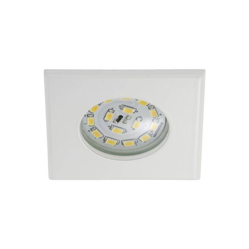 Briloner LED Einbauleuchte eckig Weiß starr IP44 5W Modul Produktbild 