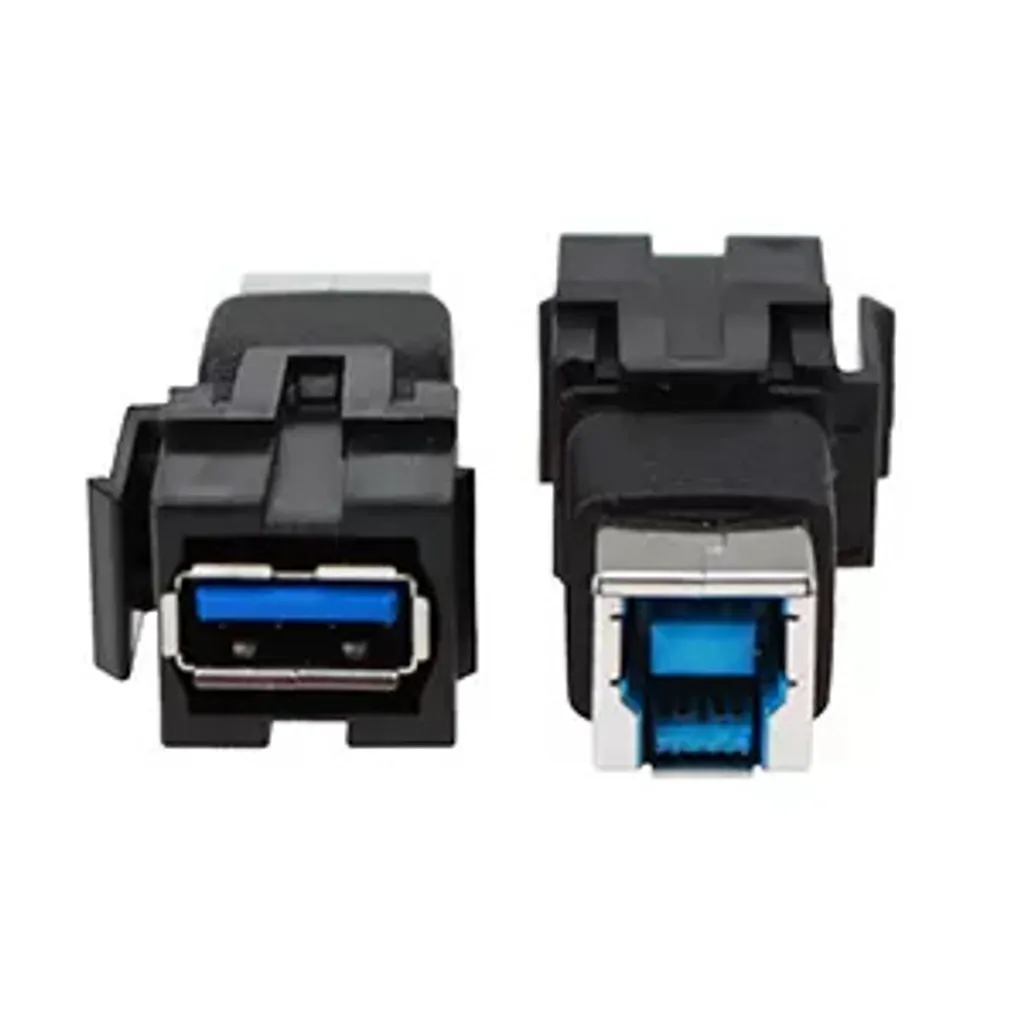 Bachmann 917.400 Module de Saisie USB 3.0 Type A Noir pour Boîtier - 5