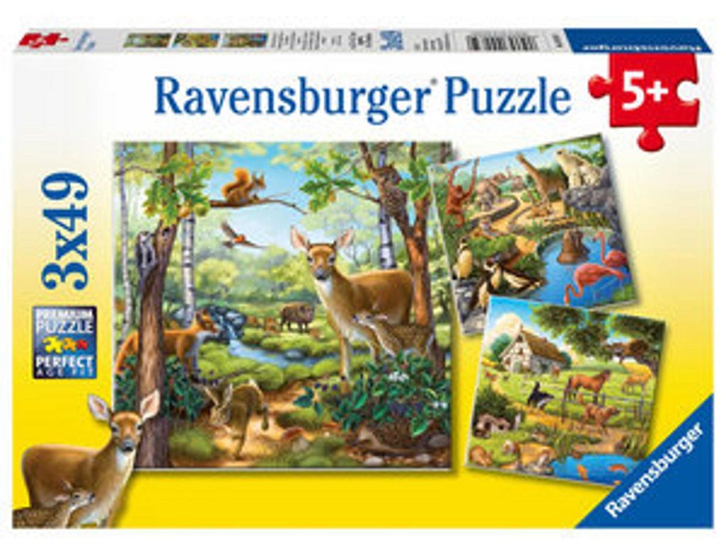 Wald-/Zoo-/Haustiere Ravensburger 09265 Produktbild 