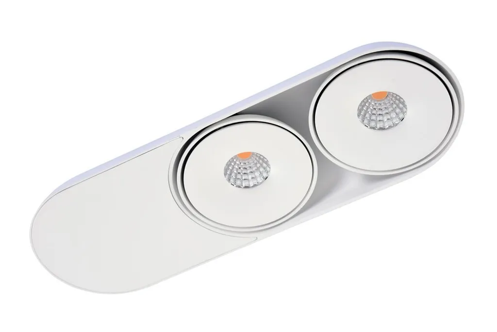 Azzardo Toronto 2 AZ4072 Lampada Faretto 20W LED Bianco Moderno - 3