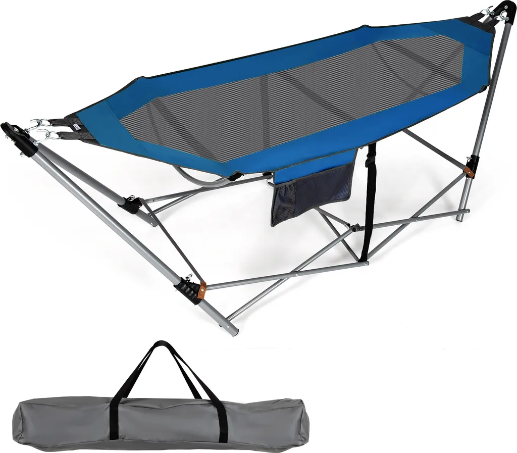 Hamac Pliable sans Fixation Murale Support 150kg pour Détente Instantanée