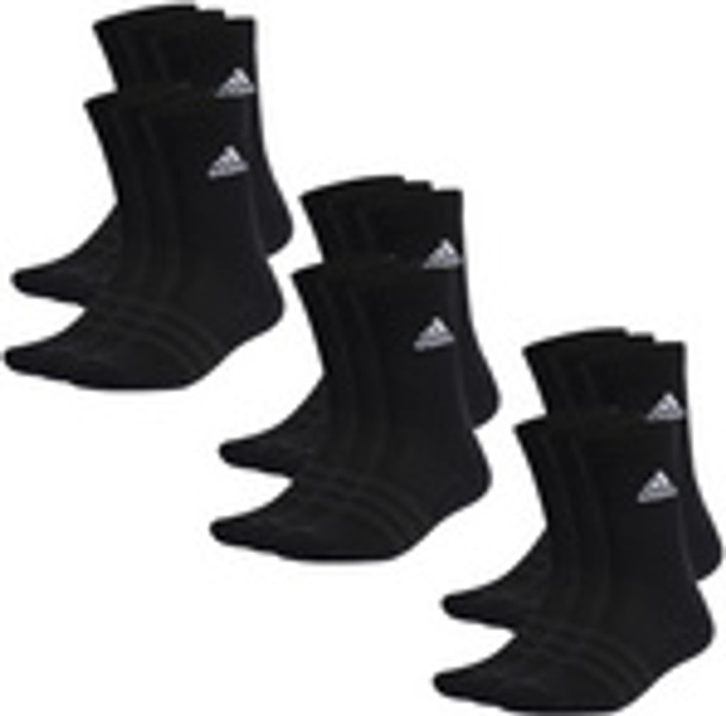 adidas Cushioned Sportswear Crew Socken, Tennissocken, 18 Paar, IC1316, 37-39