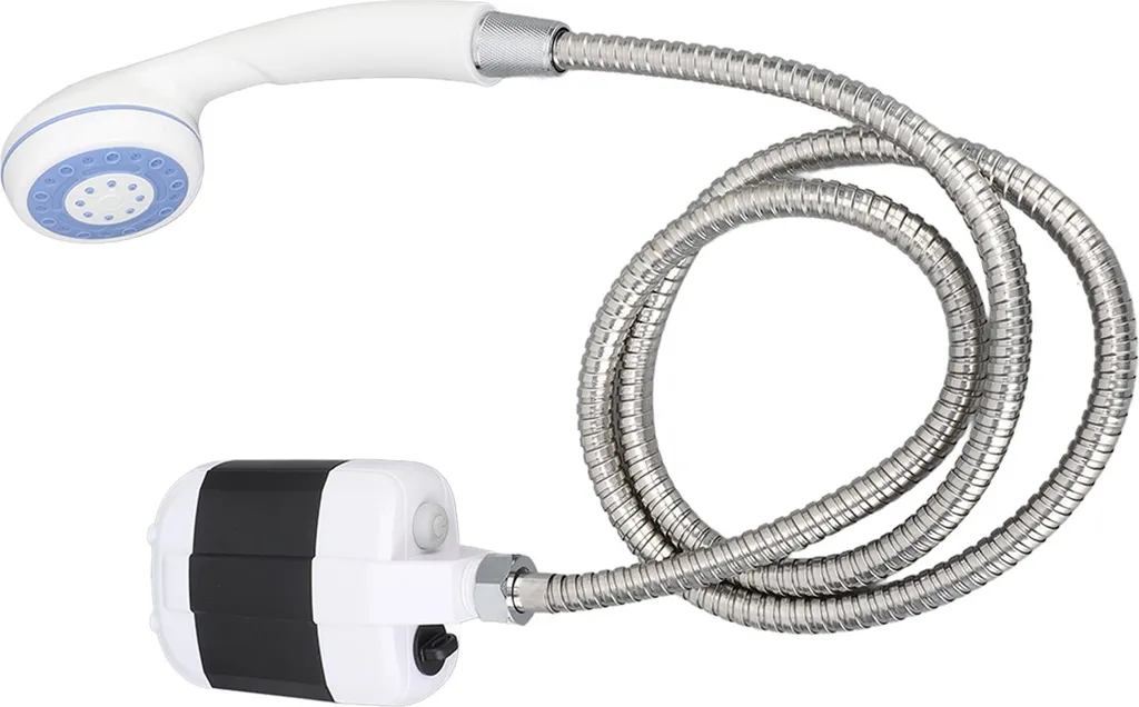 Douche de camping nomade pour van et randonnée, kit portable rechargeable USB - 7