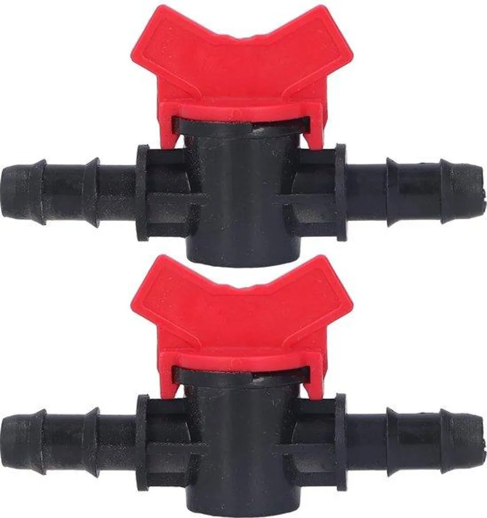 Vanne de régulation de flux 12mm pour circuit d'eau et air - Set de 2