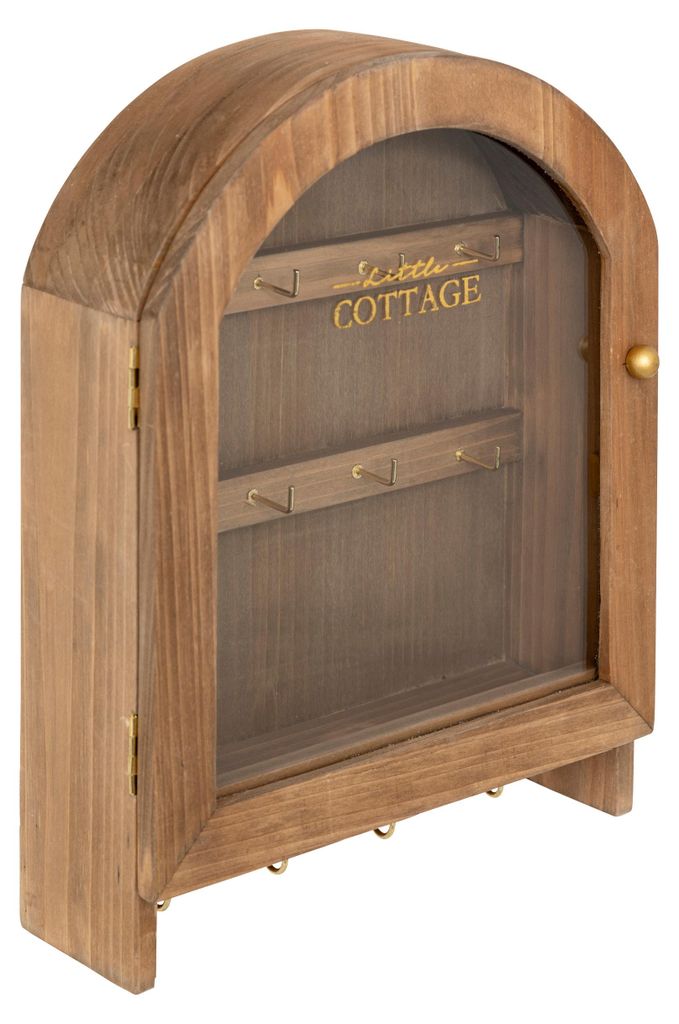 Schlüsselkasten roxie holz 28x22cm   - Atmosphera créateur Image du produit 