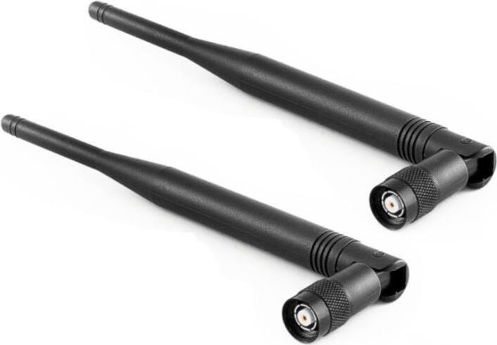 Highspeed WLAN-Antennen-Set 2x 5 dBi 2.4GHz RP-TNC Anschluss
