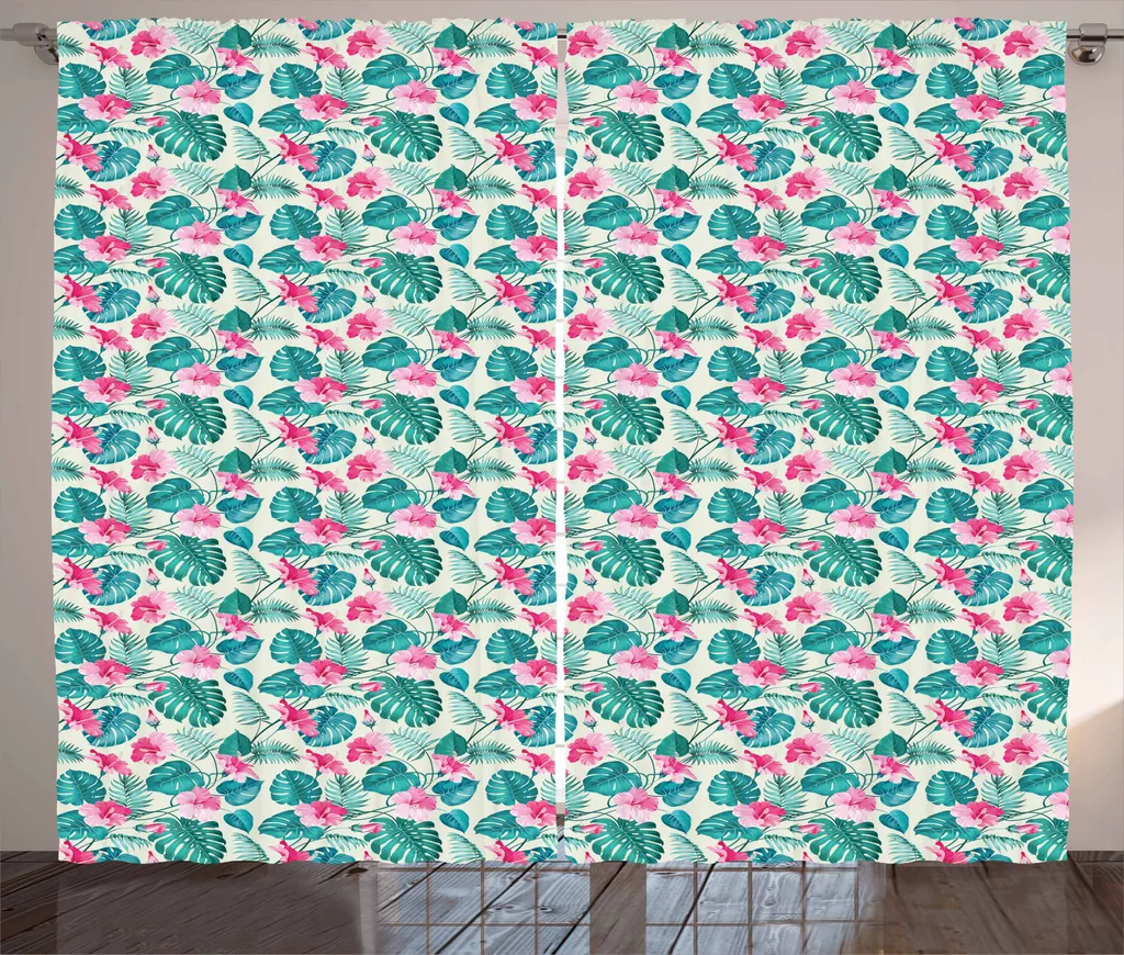 Tenda Elegante ABAKUHAUS 280x245 cm - Verde Giada e Rosa Chiaro