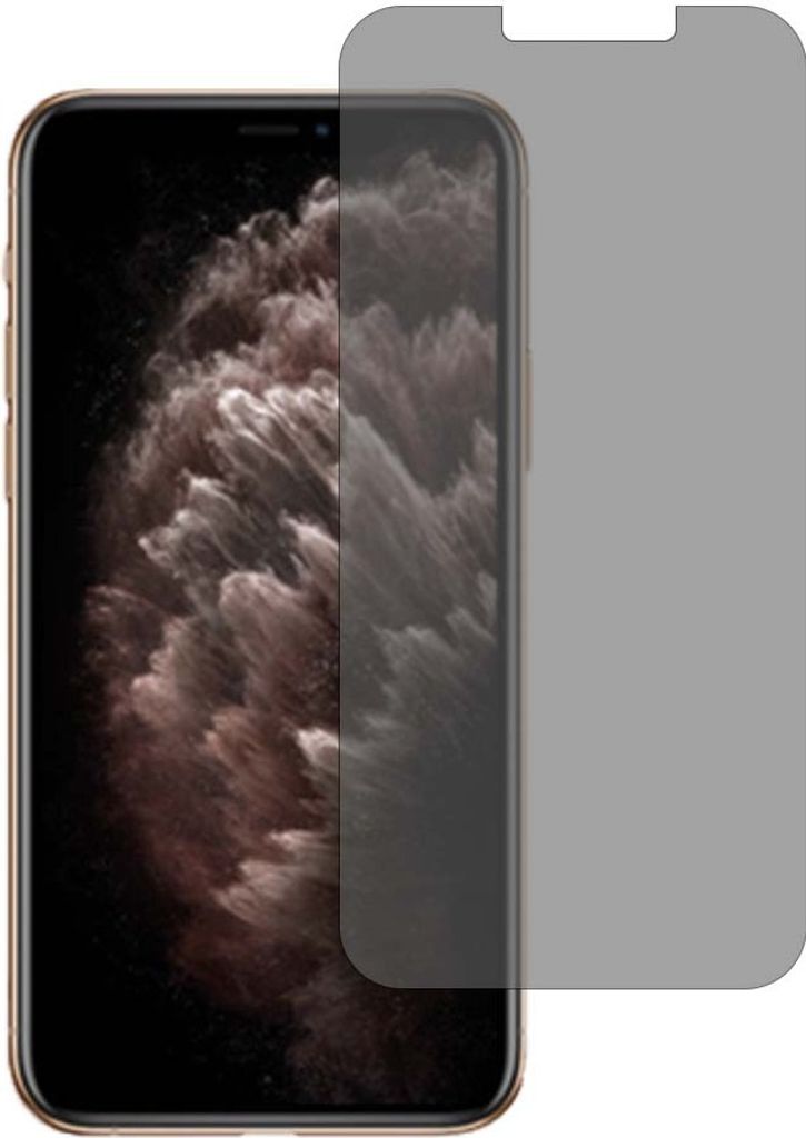 Smartphonica Privacy Bildschirmschutz für iPhone 11 Pro Max gehärtetes Glas