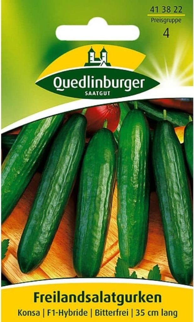 Quedlinburger Saatgut - Ogórek gruntowy Konsa - Nasiona - Zdjęcie produktu 