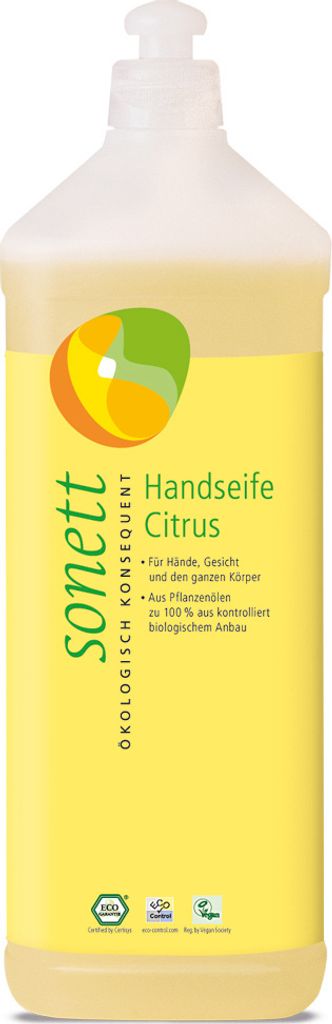Savon pour les mains - Citrus Recharge 1L Image du produit 