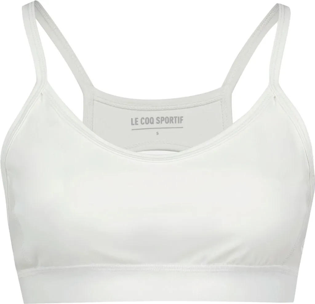 Brassière de Sport Tennis Pro 24 Le Coq Sportif Blanche Taille L Matchs