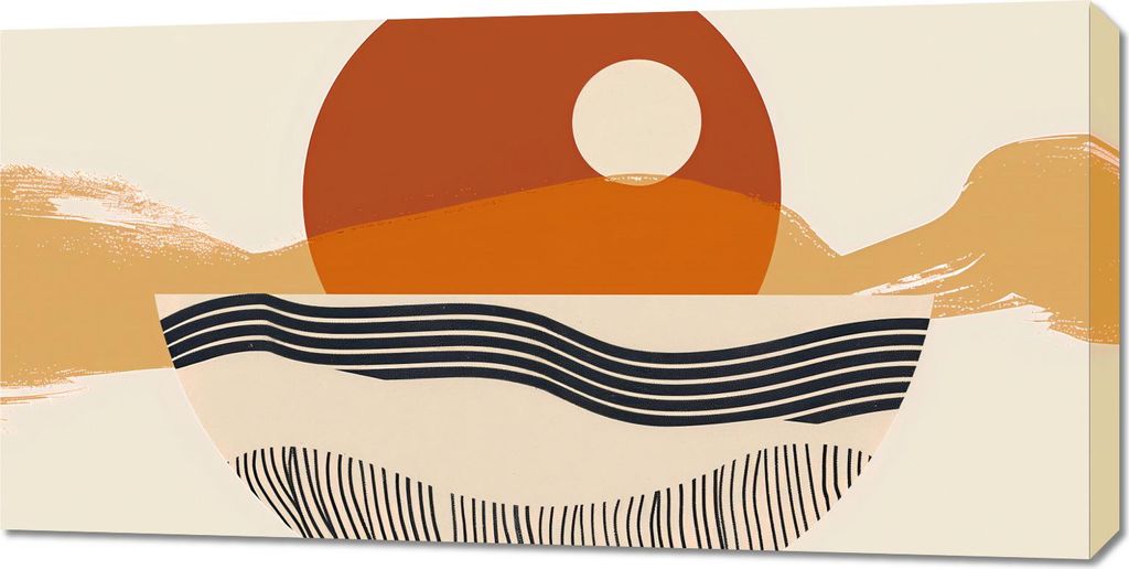 Bild 100x50cm Halb auf Ganz