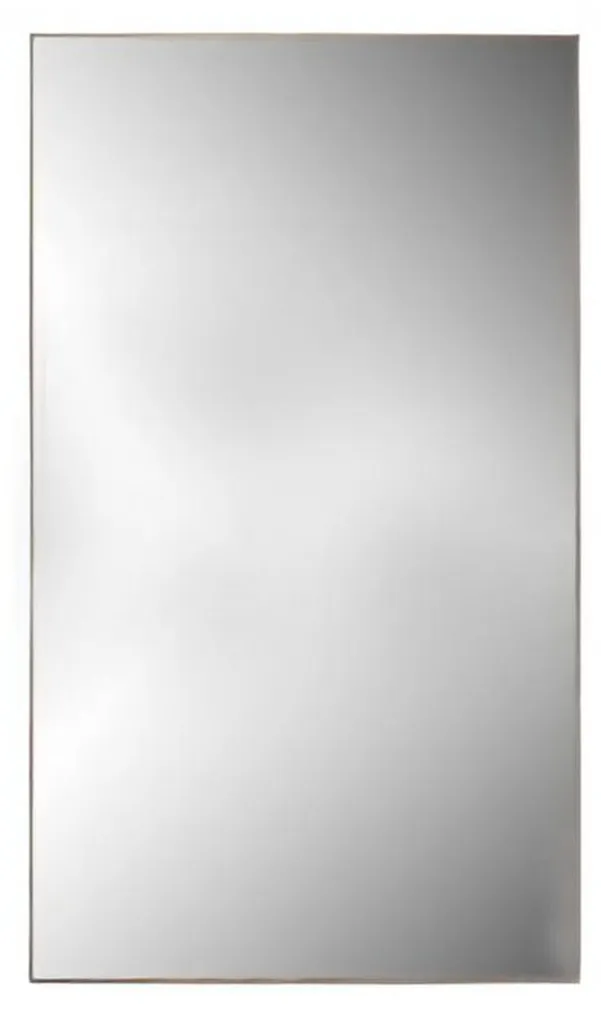 Miroir pour Chambre à Coucher Marron - Décoration Moderne 52x88 cm