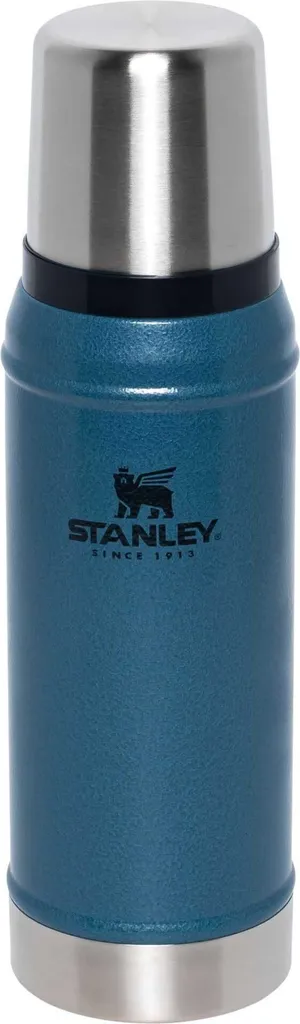 Bouteille Isotherme Stanley 0,75L Thermos Inox Hammertone Lake Bleu