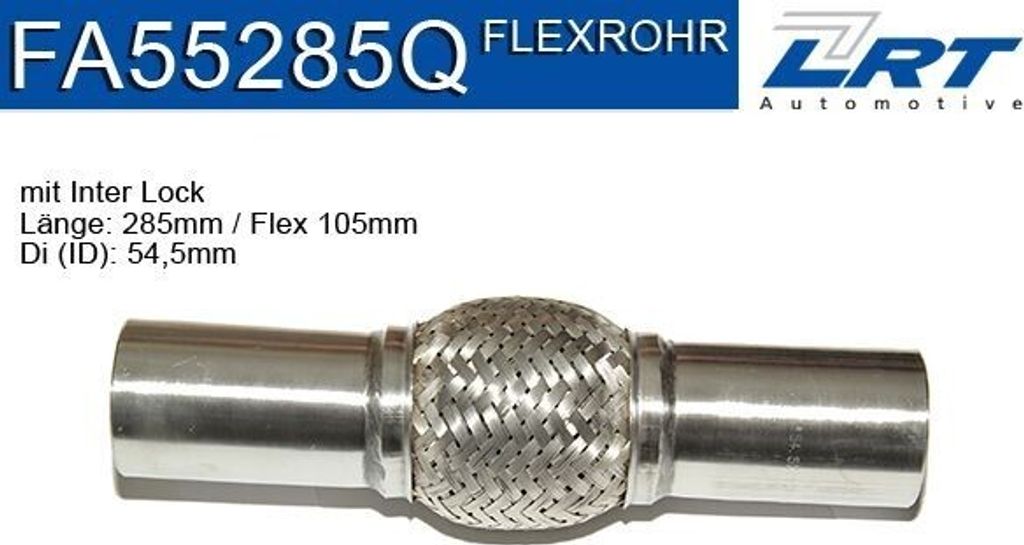 LRT FA55285Q Flexrohr Abgasanlage Auspuffrohr