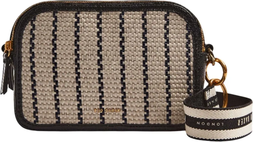 Borsa a Tracolla Rivea Ted Baker | Blu Navy e Pelle | Eleganza British