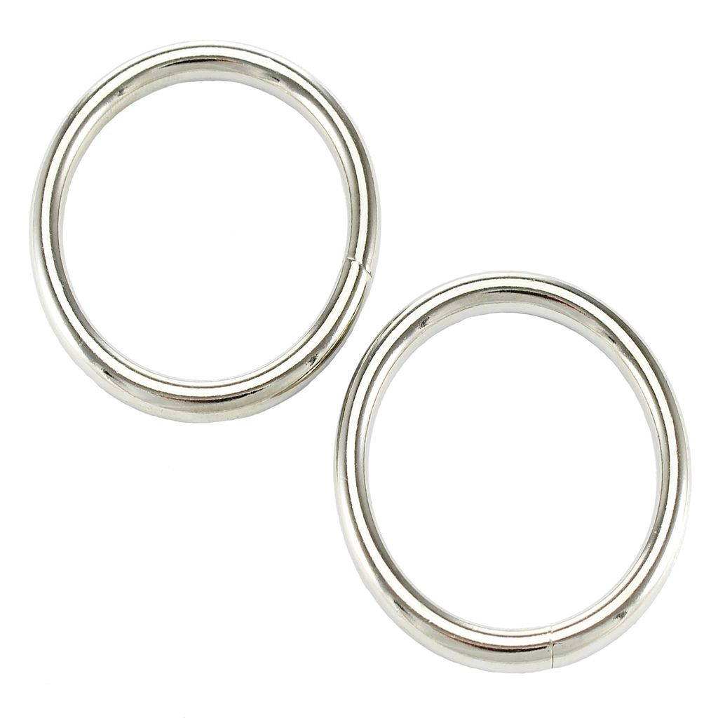25 Rundringe 31 x 4,5mm O-Ring Stahl Vernickelt Eisenring Stahlring