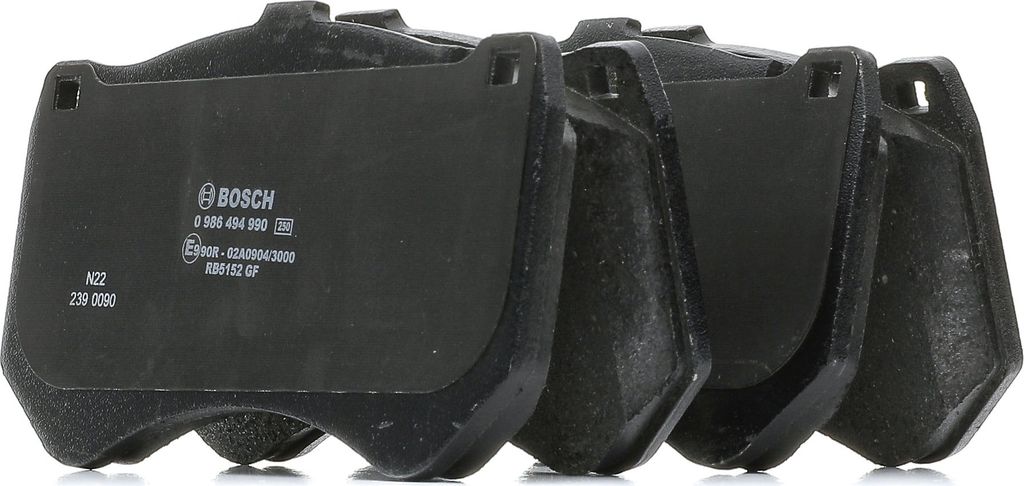 BOSCH Bremsbeläge Satz Vorne passend für MERCEDES-BENZ C-Klasse T-modell (S205) 0 986 494 990