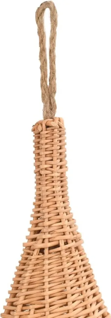 Casetta per gatti con cuscino 40x60 cm Tipi di salice naturale - 5