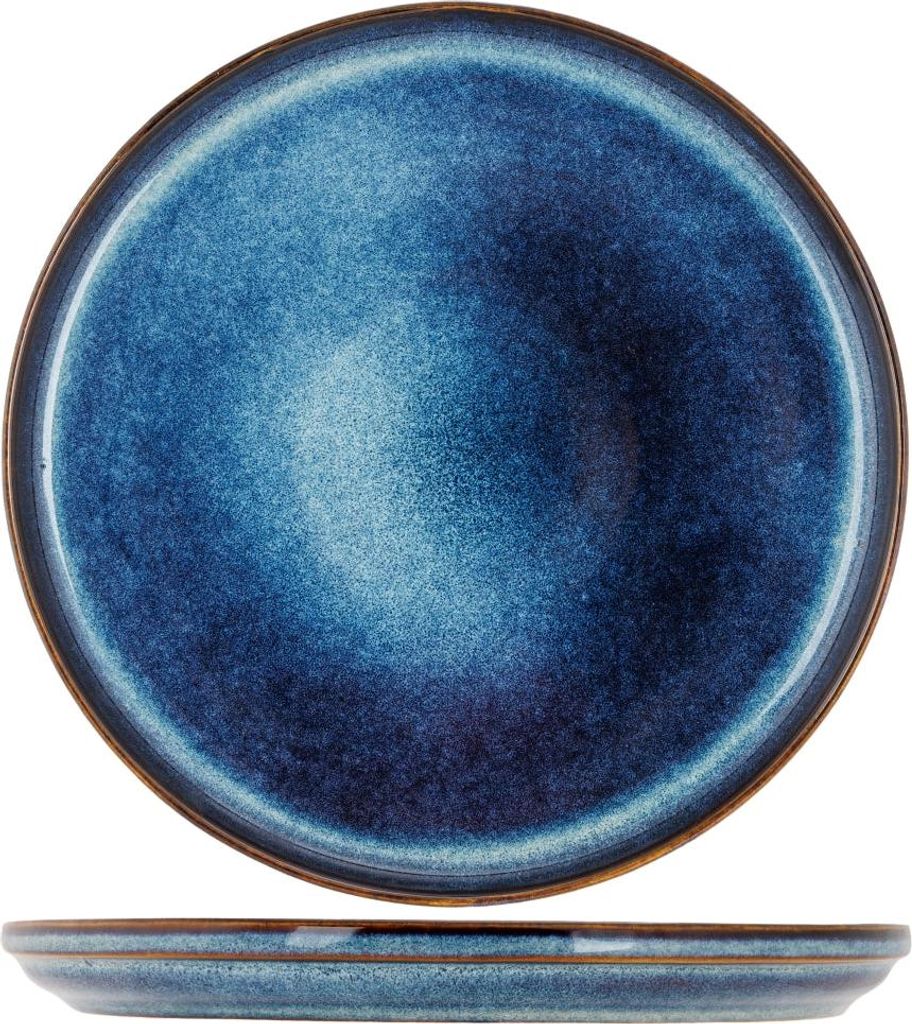 Cosy & Trendy Speiseteller Jade Indigo ø 27 cm - 4 Stück