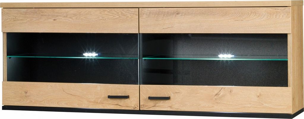 Furniture24 Hängevitrine John 09 Hängeschrank Wandschrank Produktbild 