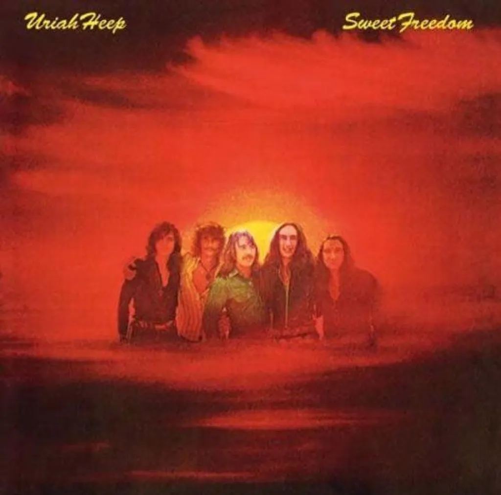 Disque Vinyle Sweet Freedom Uriah Heep Album Rock Classique 180 Grammes