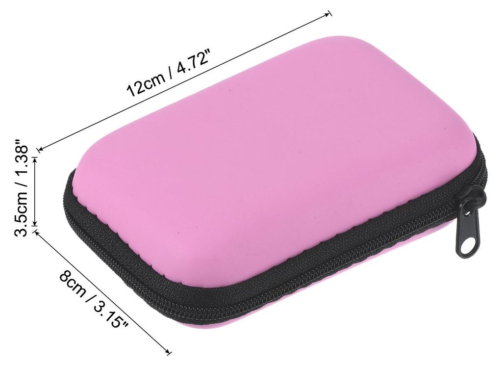 Dart Geh?use Multifunktionell EVA Pfeile Tragen Lagerung mit Netze Taschen fš¹r Dartspitzen Flš¹ge Zubeh?r Rosa