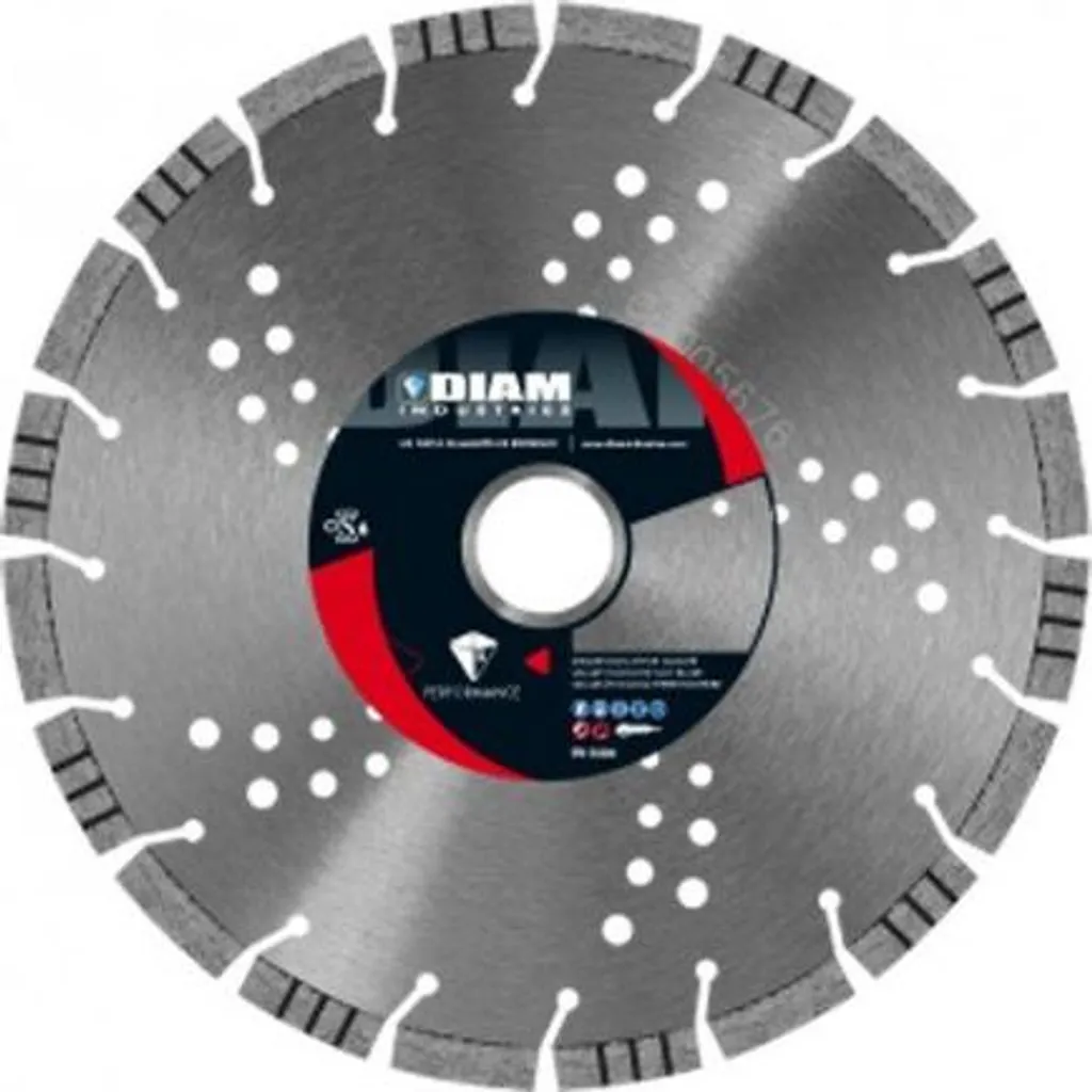 Disque diamant 125mm FX pour une coupe nette du béton sans vibration