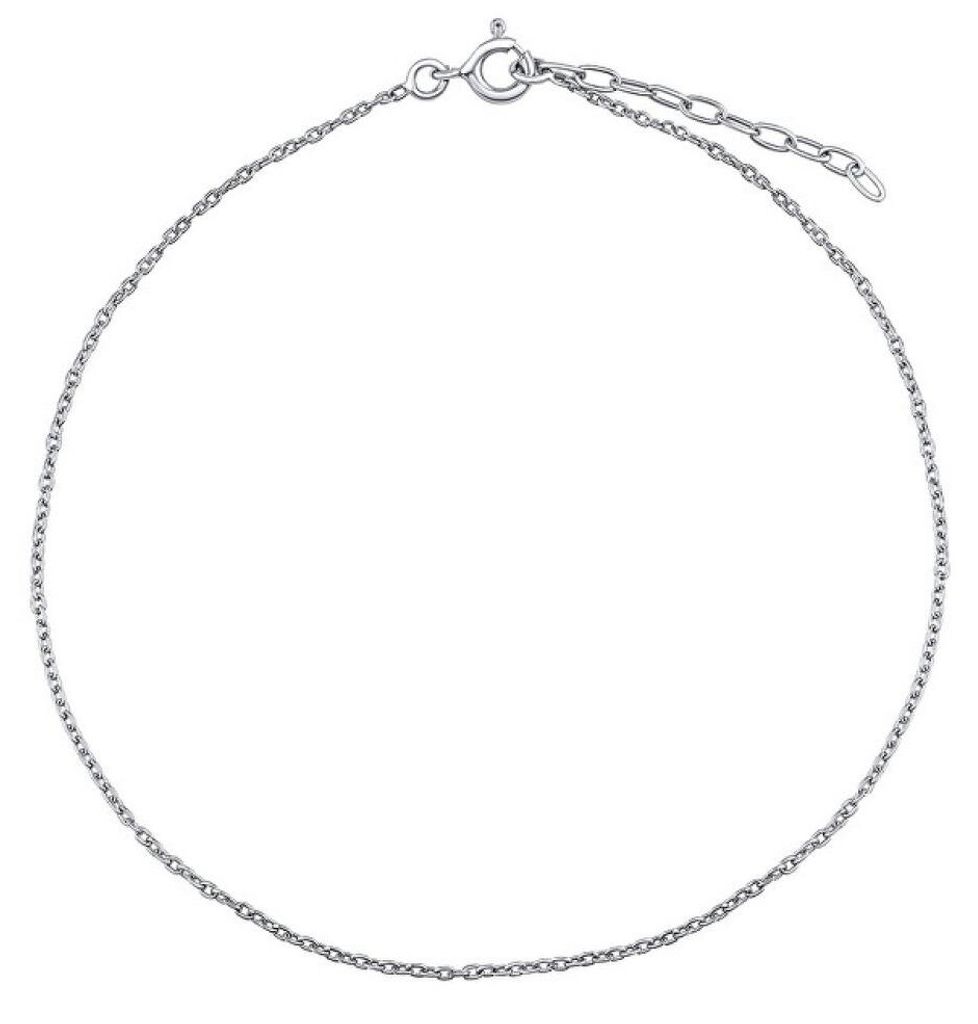 Becky ZT190350A silver leg chain