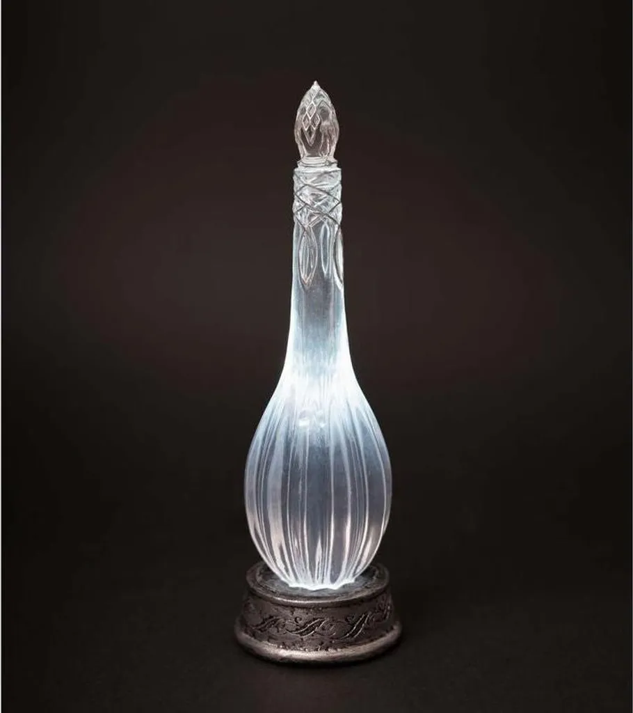 Lampe de table decorative Seigneur des Anneaux, fiole d'Earendil d'ambiance