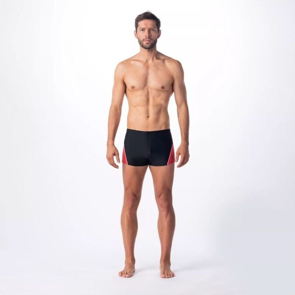 Aquawave - "Helder" Badeshorts für Herren PP15301 (XL) (Rot/Schwarz)