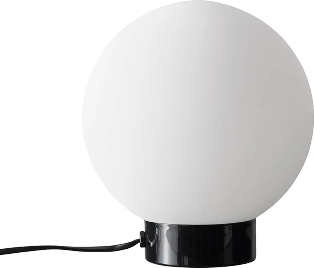 Lampe de bureau LED avec diffuseur en verre opale style Barcelone 220V