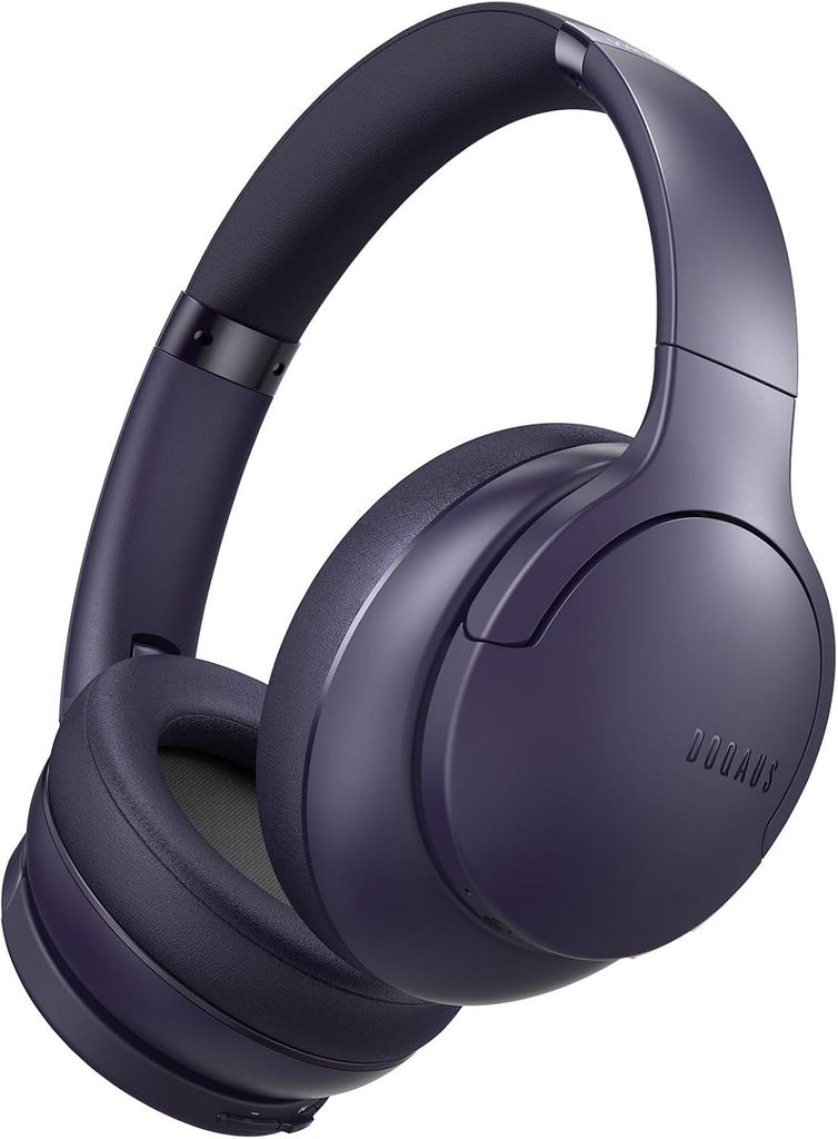 DOQAUS Over-Ear Bluetooth Kopfhörer mit 90h Akkulaufzeit, 3 EQ Modi, HiFi Stereo Sound & faltbarem Design