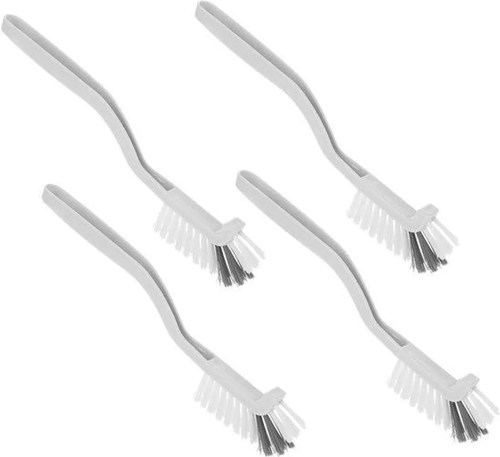 Brosse de Nettoyage Ergonomique à Poils Rigides pour Coins et Interstices